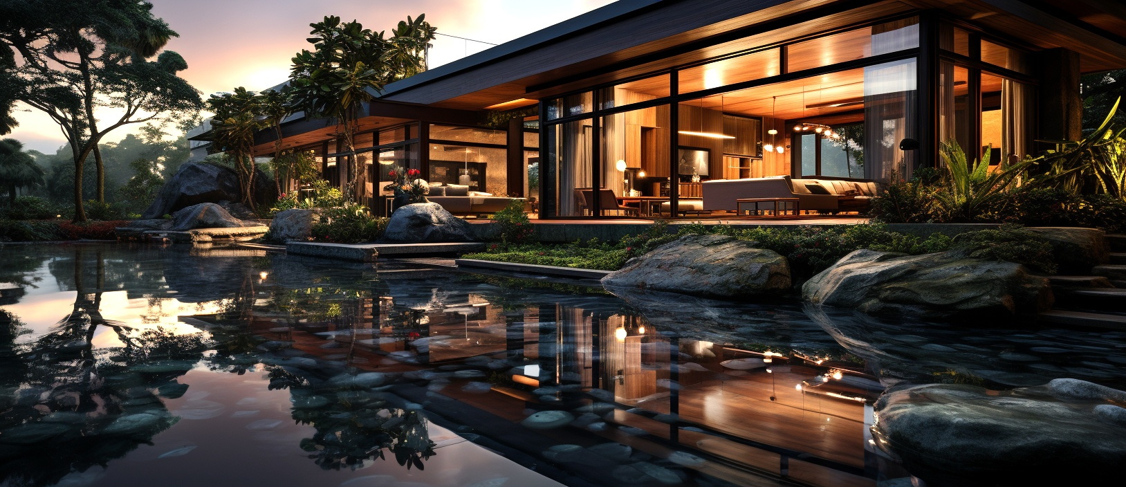 Thiết kế thi công kiến trúc nội thất : Biệt thự - Chung cư - Khách sạn - Nhà hàng  - Văn phòng