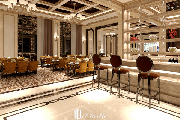 Nội Thất Nhà Hàng Interactive LightMix