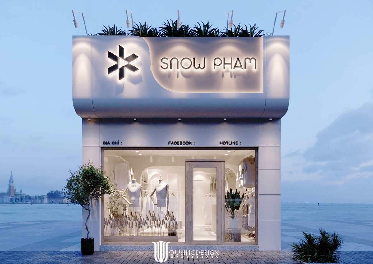 Kiến trúc Shop Snow