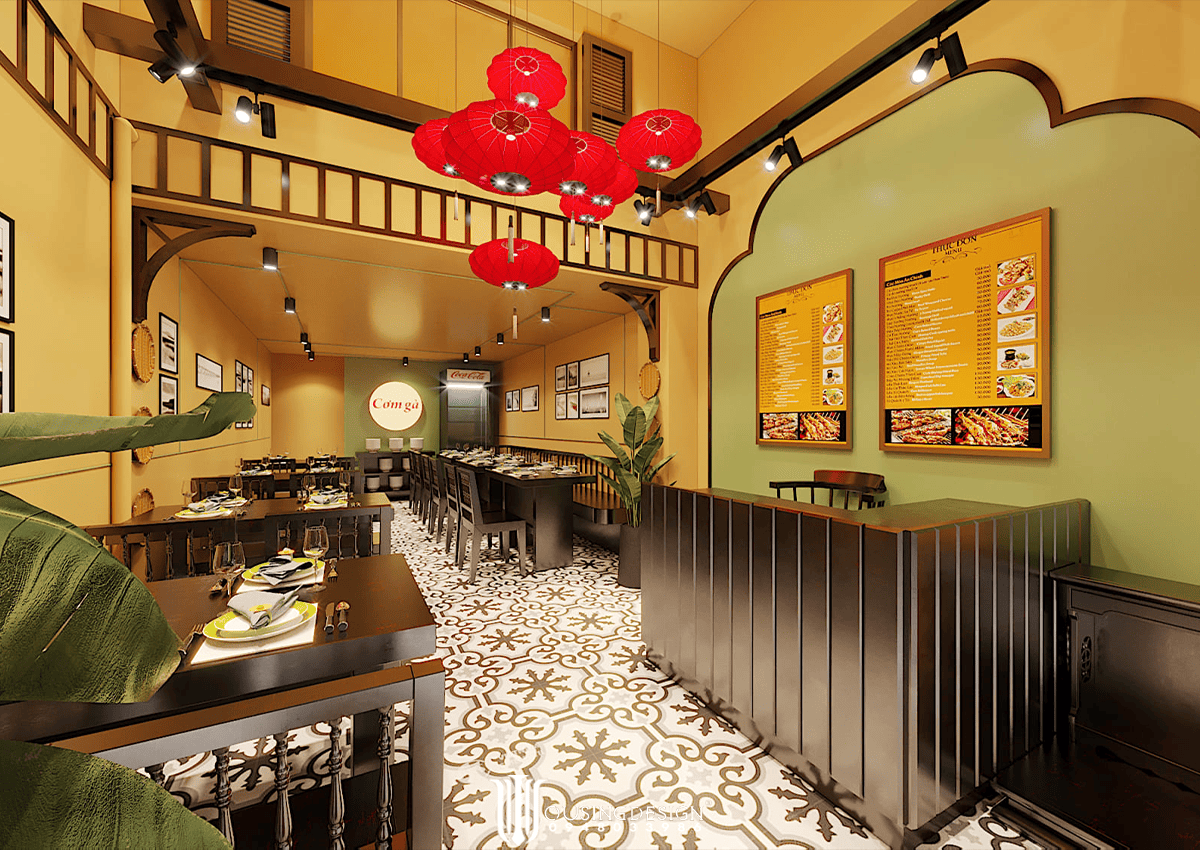 Kiến trúc Nhà Hàng Cơm Gà