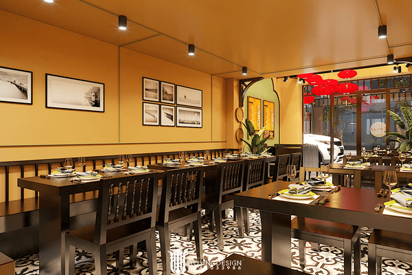 Kiến trúc Nhà Hàng Cơm Gà