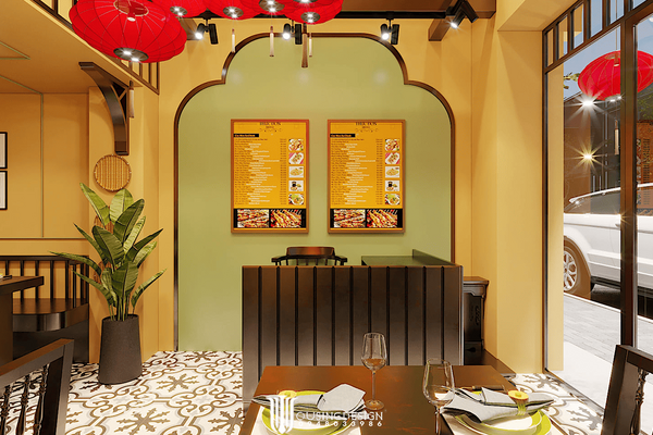 Kiến trúc Nhà Hàng Cơm Gà