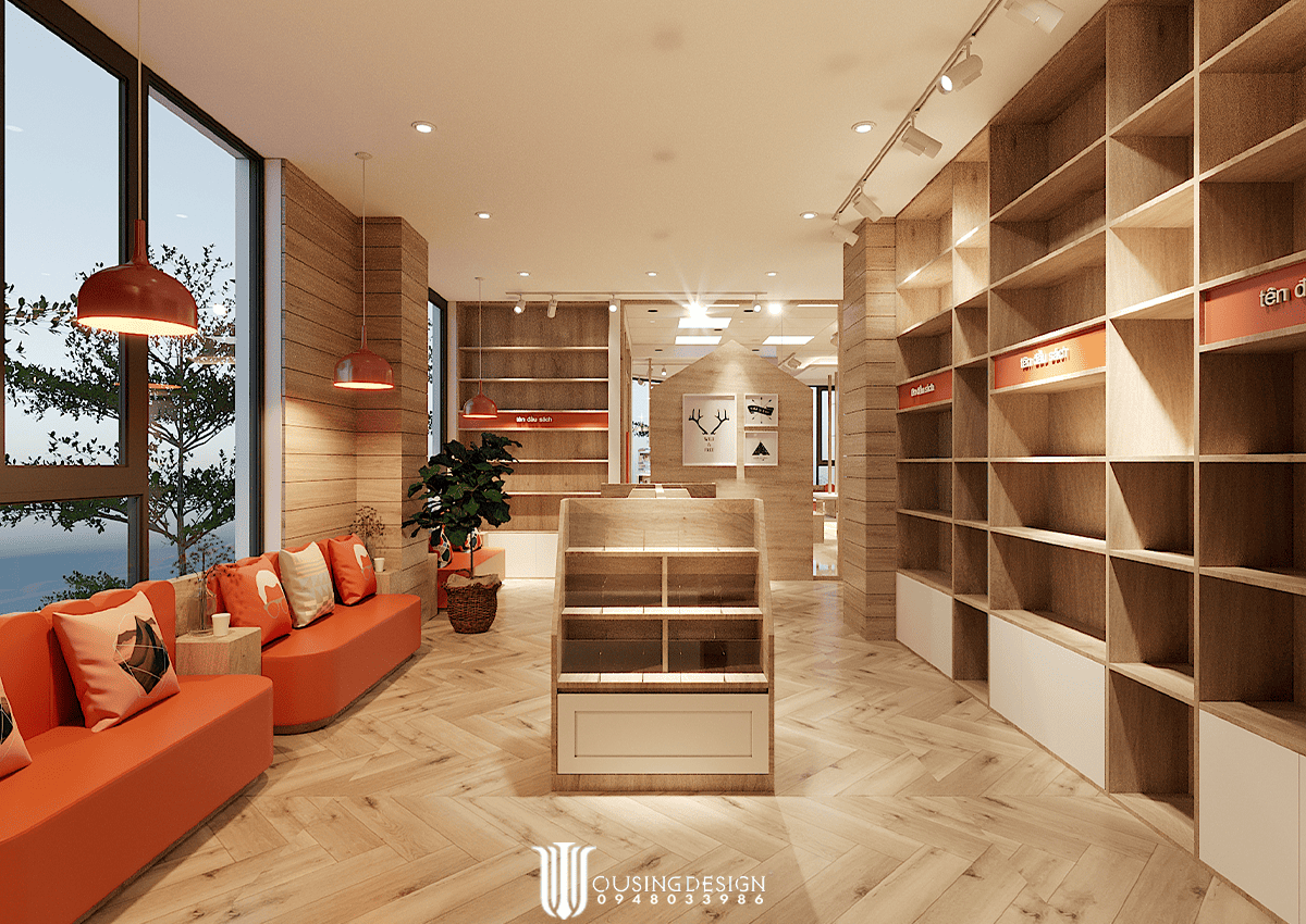 Nội Thất Nhà Sách Tràng An