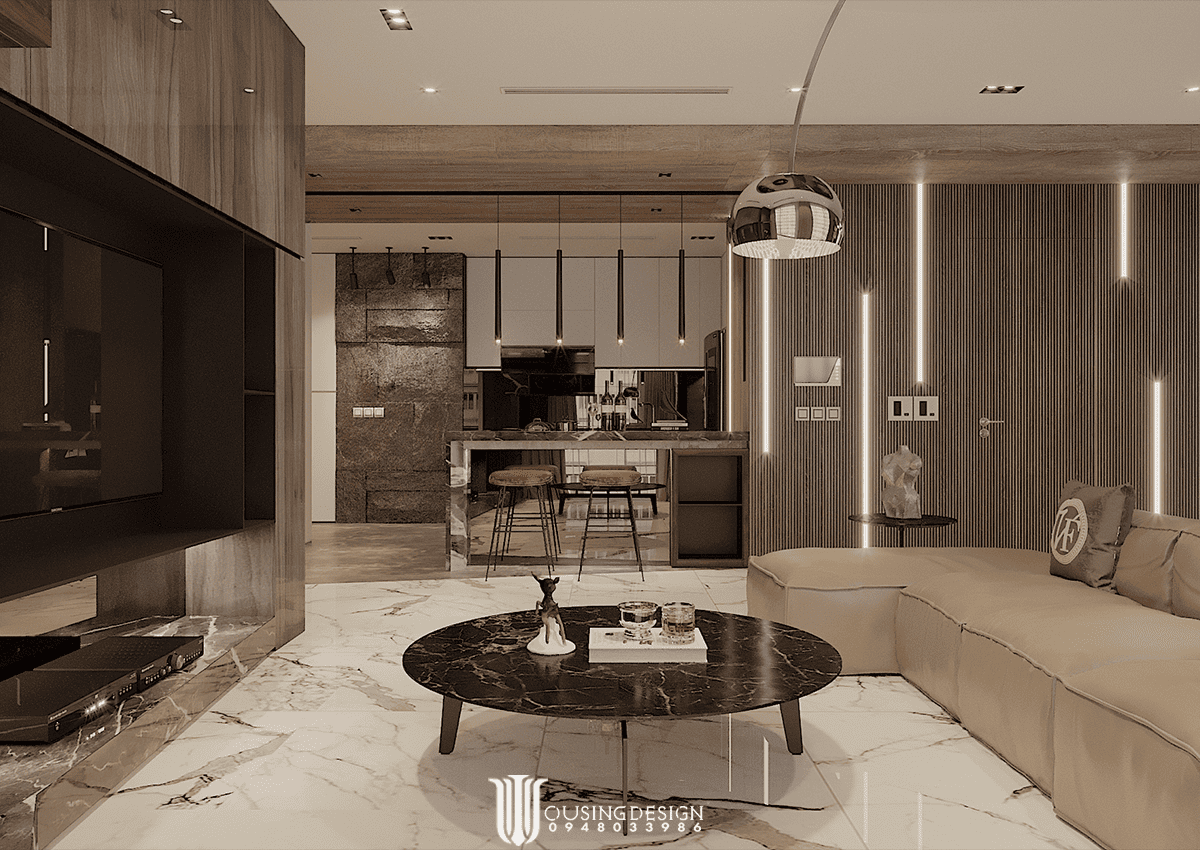 Nội Thất CC Royal City Hiện đại