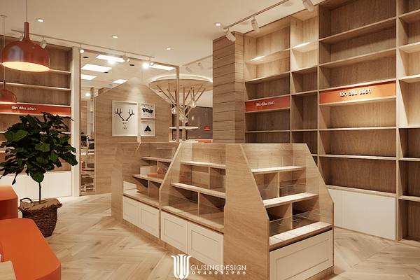 Nội Thất Nhà Sách Tràng An