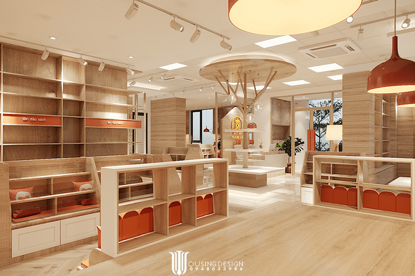 Nội Thất Nhà Sách Tràng An