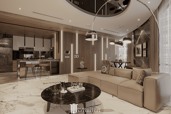 Nội Thất CC Royal City Hiện đại