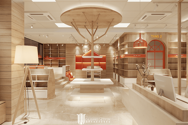 Nội Thất Nhà Sách Tràng An