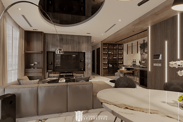 Nội Thất CC Royal City Hiện đại