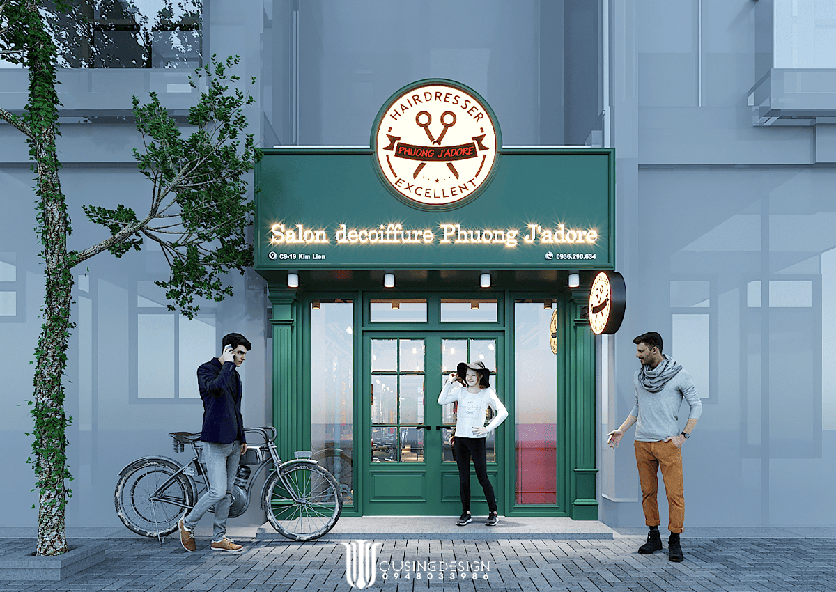 Kiến trúc Jador Hair Salon