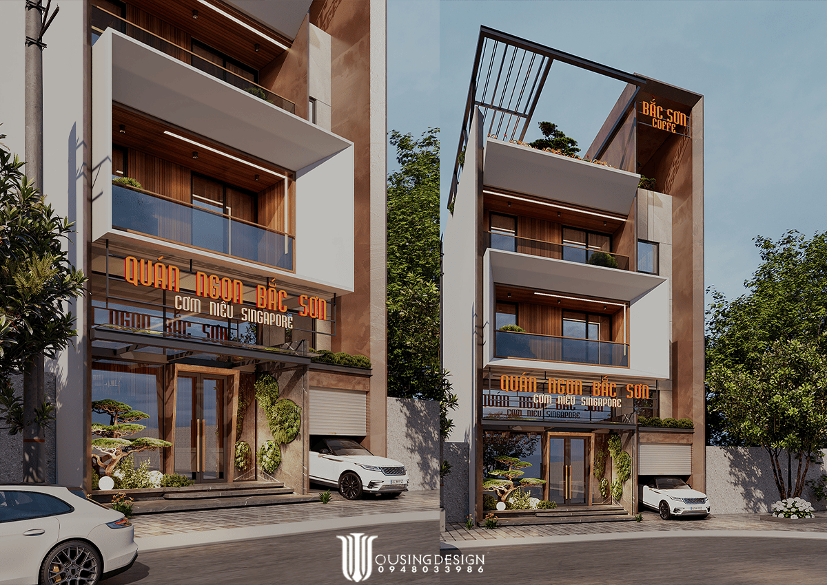 Kiến Trúc Quán Ngon Bắc Sơn TN