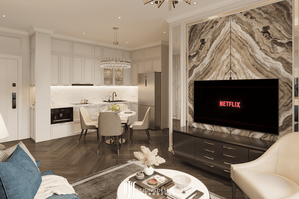 Nội Thất Căn Hộ Neoclassic