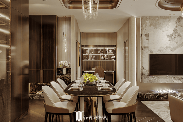 Nội Thất Căn Hộ 3 Ngủ Mordern Luxury