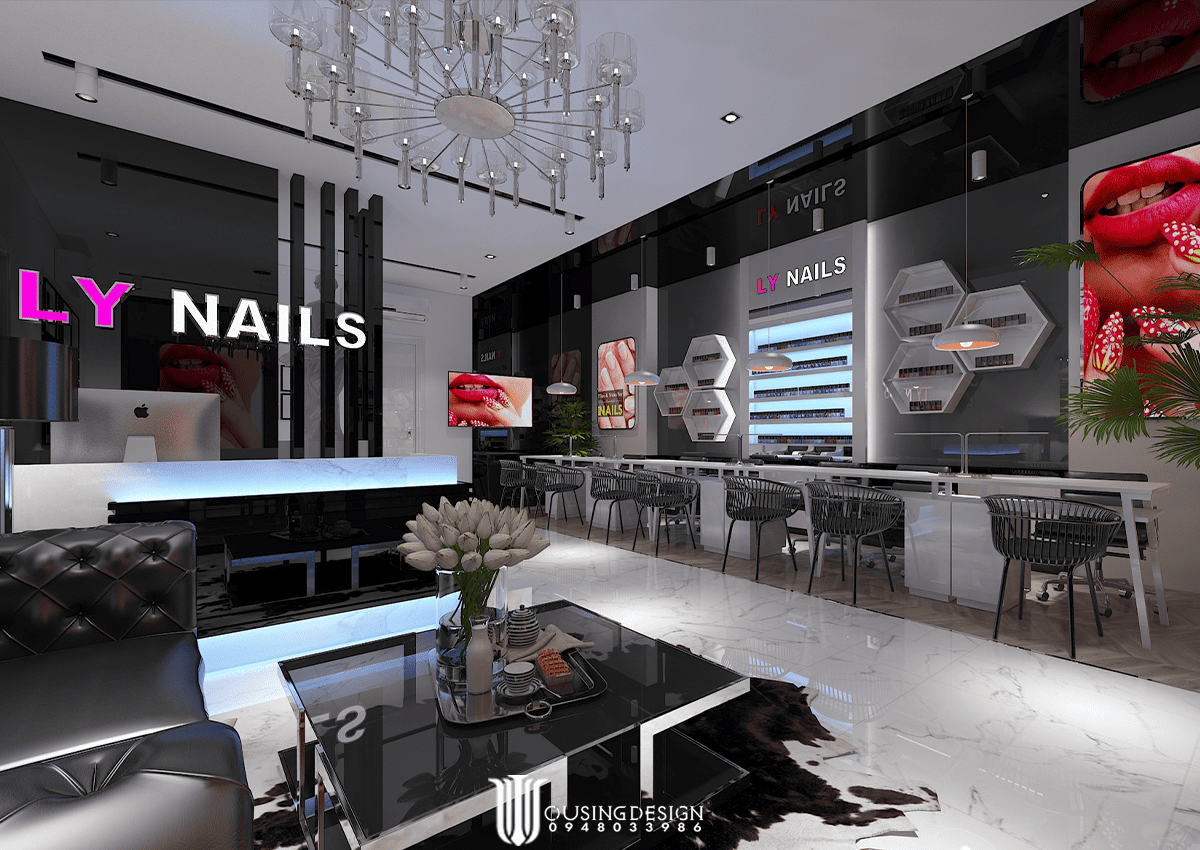 Nội Thất Ly Nail Spa
