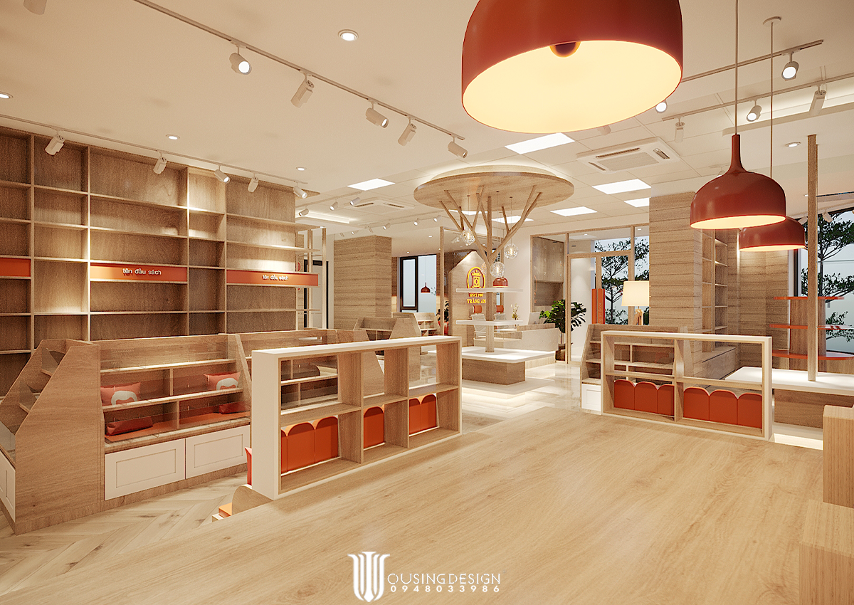 Nội Thất Nhà Sách Tràng An